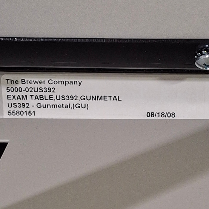 Brewer 5000 Access Exam Table