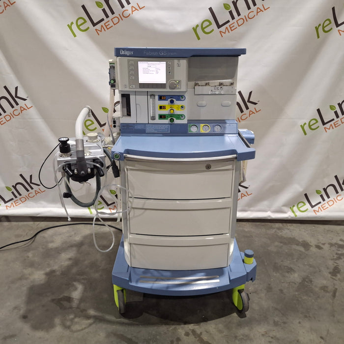 Draeger Medical Fabius GS Premium Anesthesia Machine