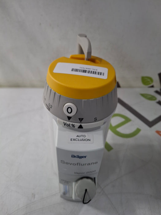 Draeger Medical Vapor 2000 Sevoflurane Vaporizer