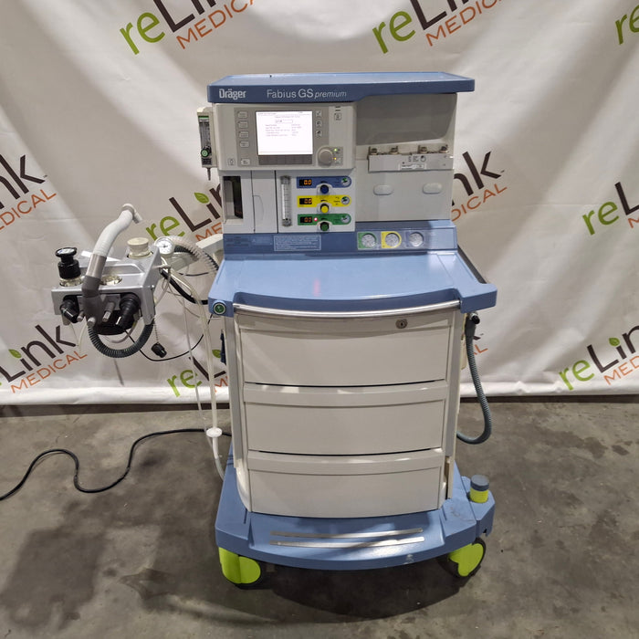 Draeger Medical Fabius GS Premium Anesthesia Machine