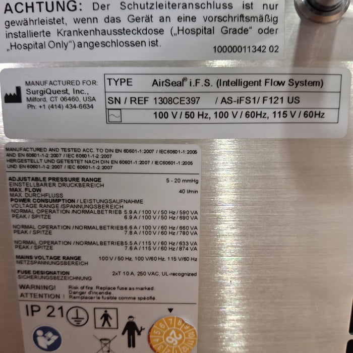 ConMed AirSeal IFS Intelligent Flow System Insufflator