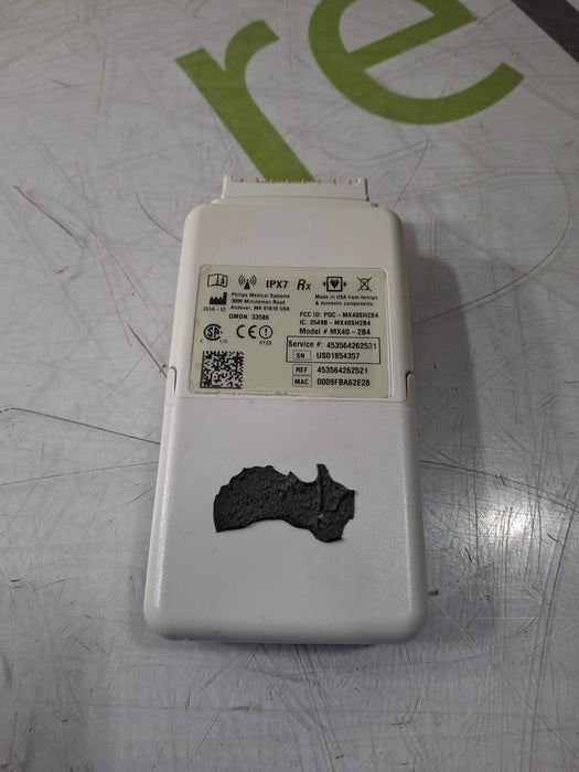 Philips MX40 2.4 ECG 865351 Telemetry Transmitter