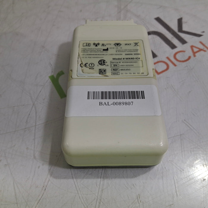 Philips MX40 1.4 ECG 865350 Telemetry Transmitter