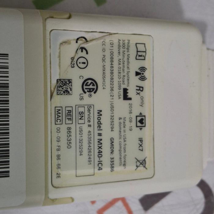 Philips MX40 1.4 ECG 865350 Telemetry Transmitter