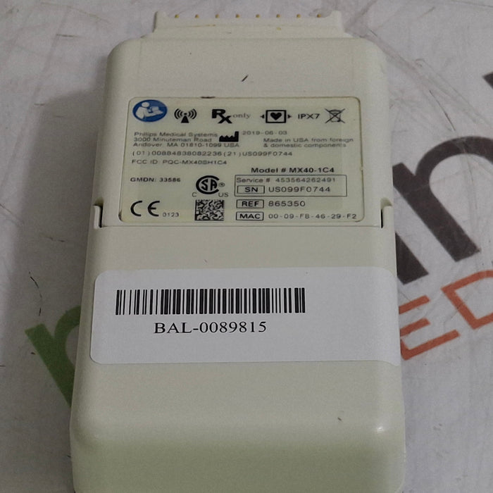 Philips MX40 1.4 ECG 865350 Telemetry Transmitter