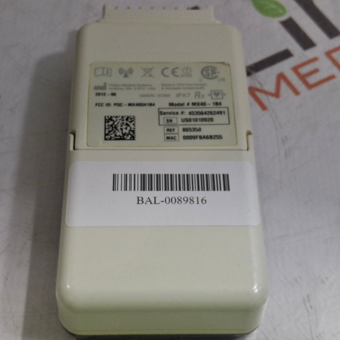 Philips MX40 1.4 ECG 865350 Telemetry Transmitter