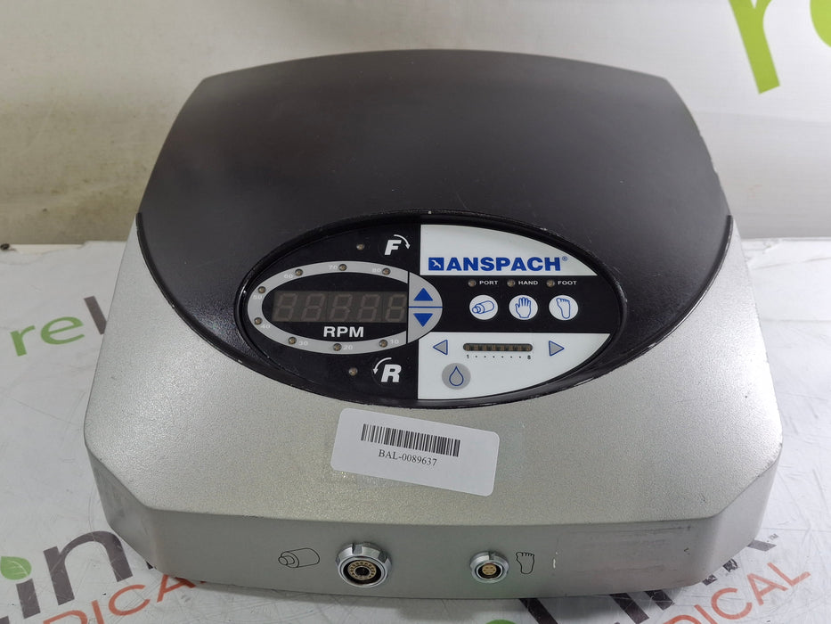 Anspach Anspach SC2101 eMax 2 Plus Console, Single Port with Irrigation Surgical Power Instruments reLink Online