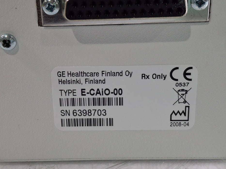 GE Healthcare E-CAiO-00 Gas Exhaust Module