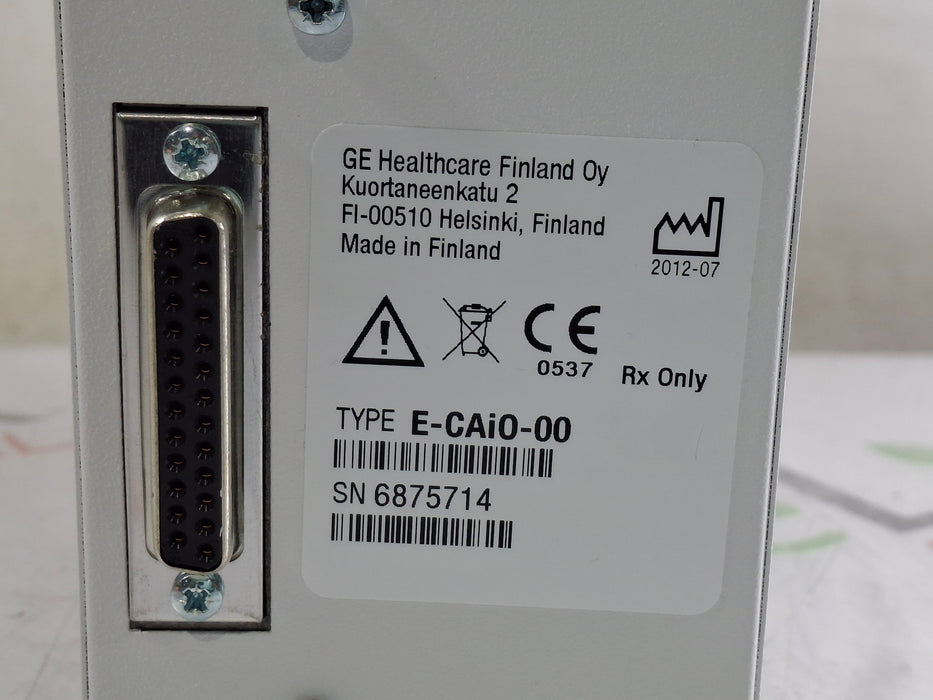 GE Healthcare E-CAiO-00 Gas Exhaust Module