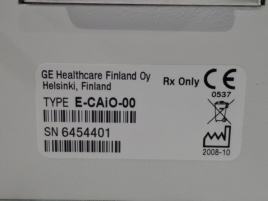 GE Healthcare E-CAiO-00 Gas Exhaust Module