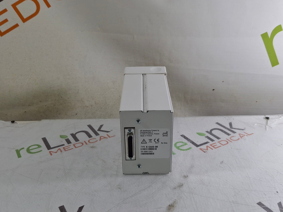 GE Healthcare GE Healthcare E-CAiO-00 Gas Exhaust Module Patient Monitors reLink Online