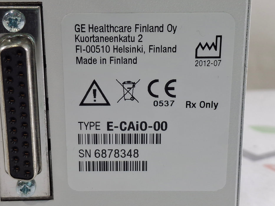 GE Healthcare E-CAiO-00 Gas Exhaust Module