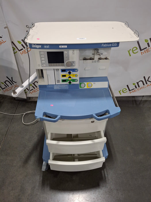 Draeger Medical Fabius GS Anesthesia Machine