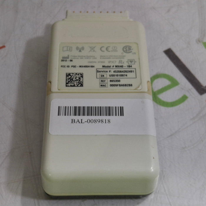 Philips MX40 1.4 ECG 865350 Telemetry Transmitter