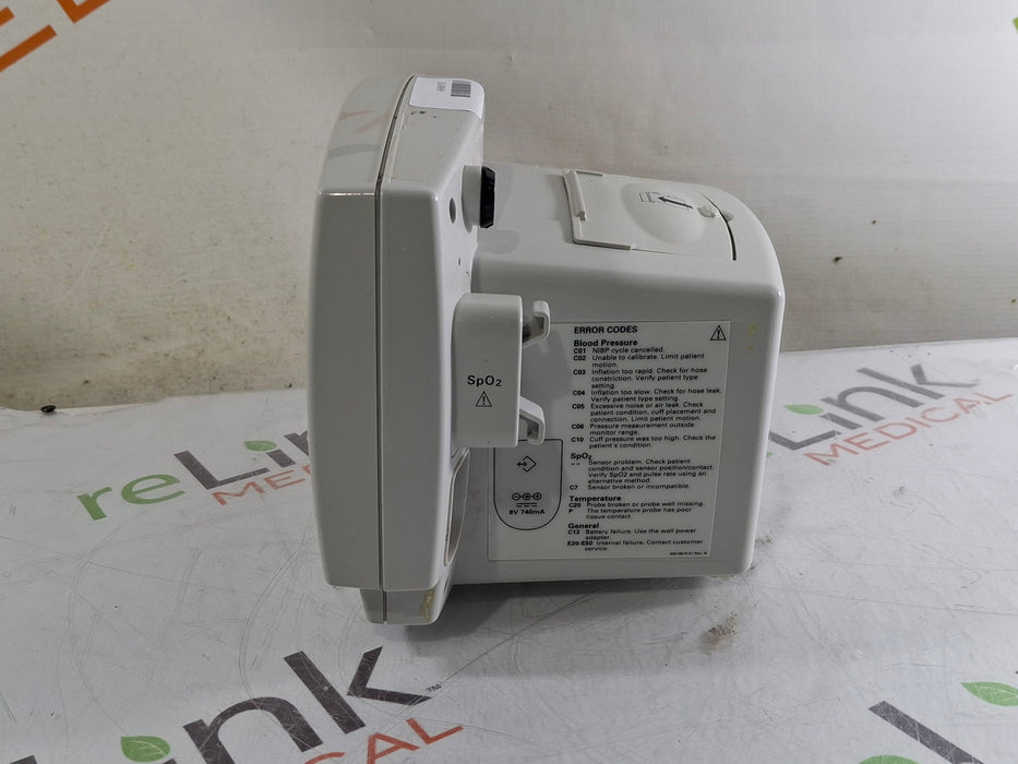 Welch Allyn 300 Series - Nellcor SpO2, Temp, Printer Vital Signs Monitor