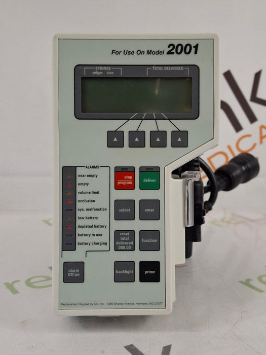 Smiths Medical Medfusion 2001 Syringe Infusion Pump