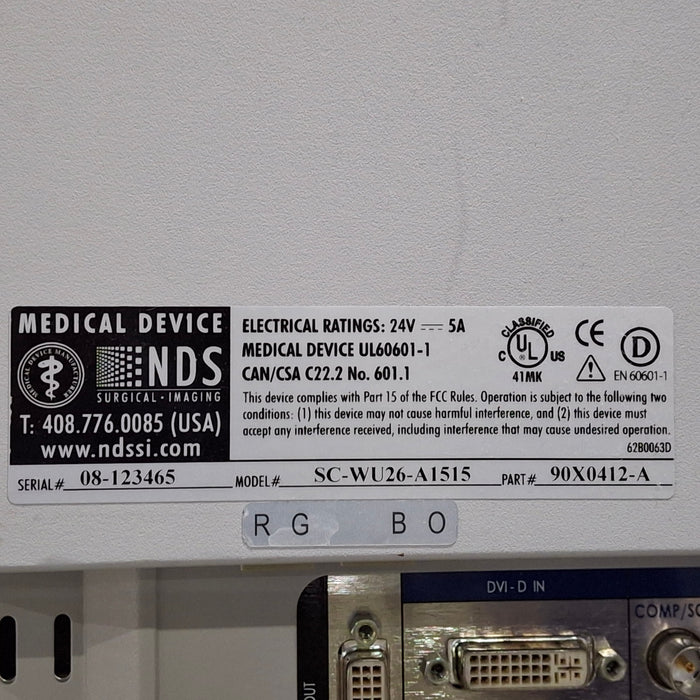 Karl Storz WideView SC-WU26-A1515 Surgical Display