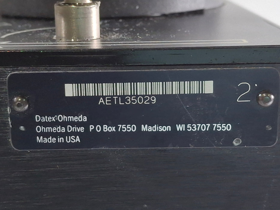 Datex-Ohmeda Tec 6 Plus Desflurane Vaporizer