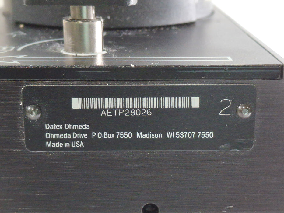 Datex-Ohmeda Tec 6 Plus Desflurane Vaporizer