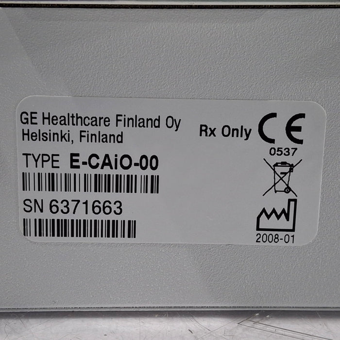 GE Healthcare E-CAiO-00 Gas Exhaust Module