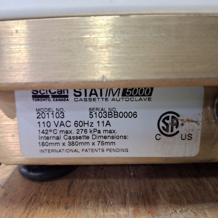 SciCan Statim 5000 Sterilizer
