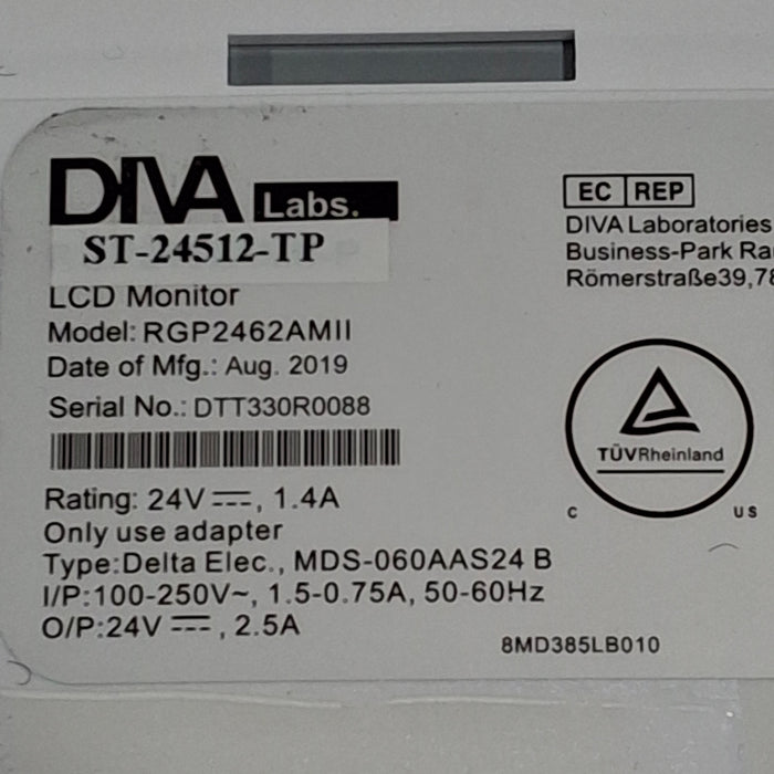 Diva Laboratories Ampronix RGP2462AMII 24" Touchscreen Monitor