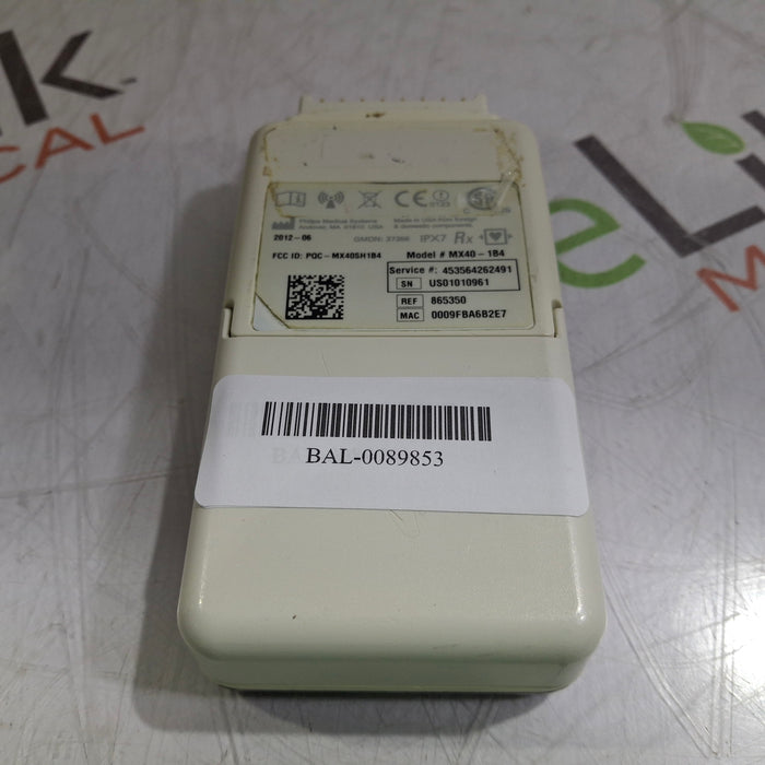 Philips MX40 1.4 ECG 865350 Telemetry Transmitter
