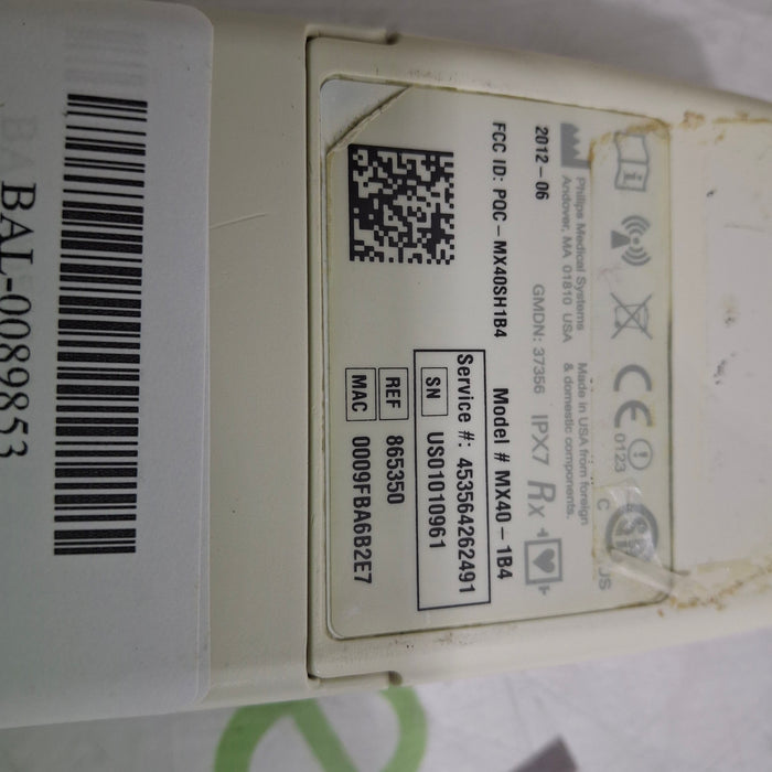Philips MX40 1.4 ECG 865350 Telemetry Transmitter