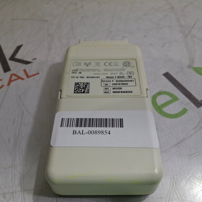 Philips MX40 1.4 ECG 865350 Telemetry Transmitter