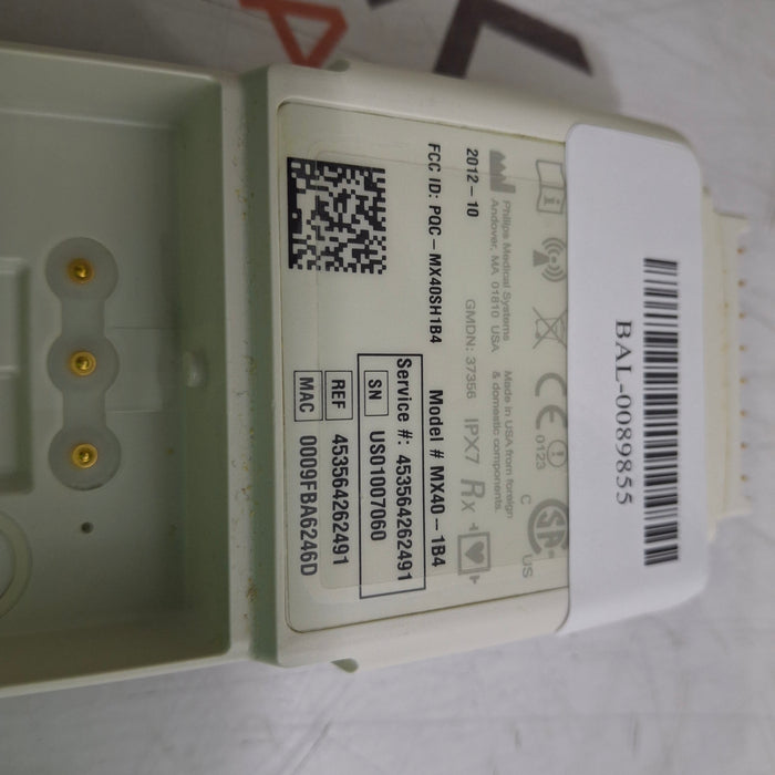 Philips MX40 1.4 ECG 865350 Telemetry Transmitter