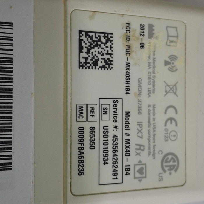 Philips MX40 1.4 ECG 865350 Telemetry Transmitter