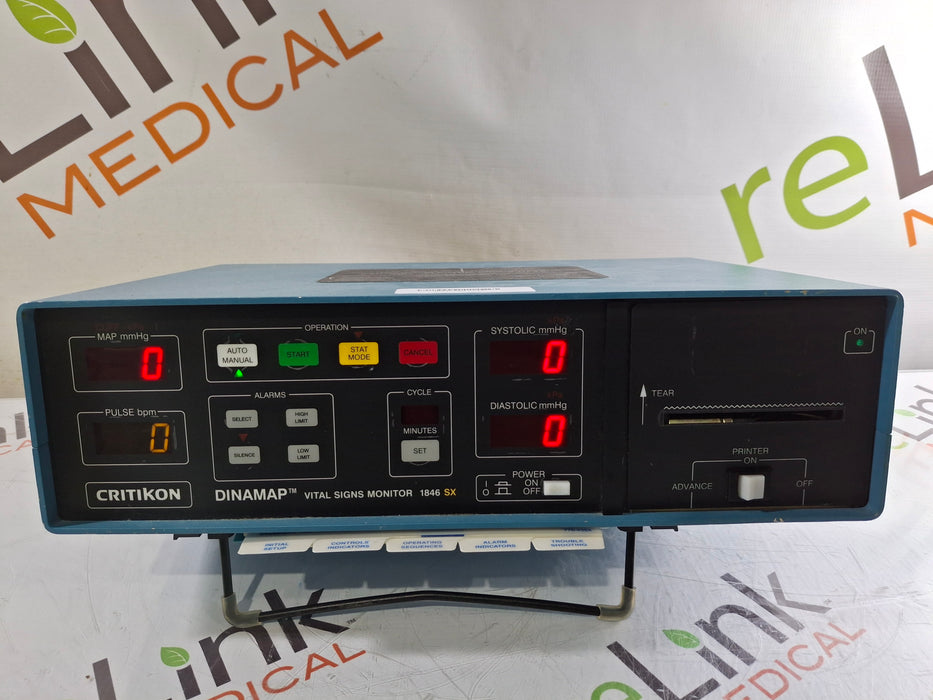 GE Healthcare GE Healthcare Critikon 1846SX Monitor Patient Monitors reLink Online