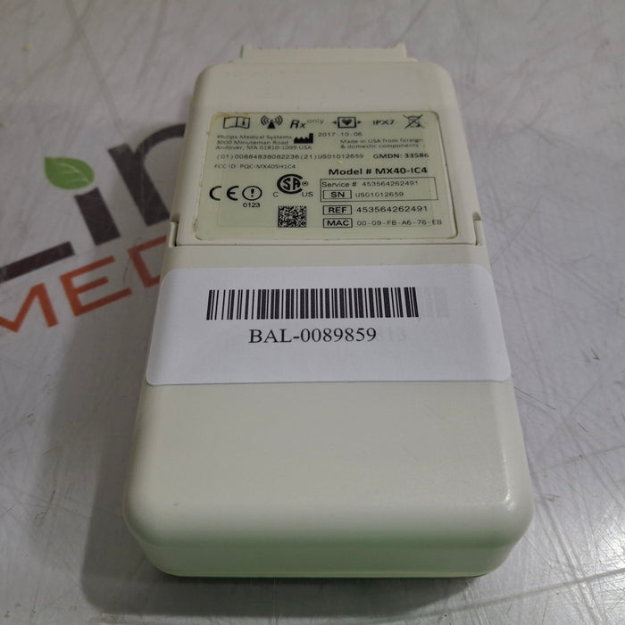Philips MX40 1.4 ECG 865350 Telemetry Transmitter