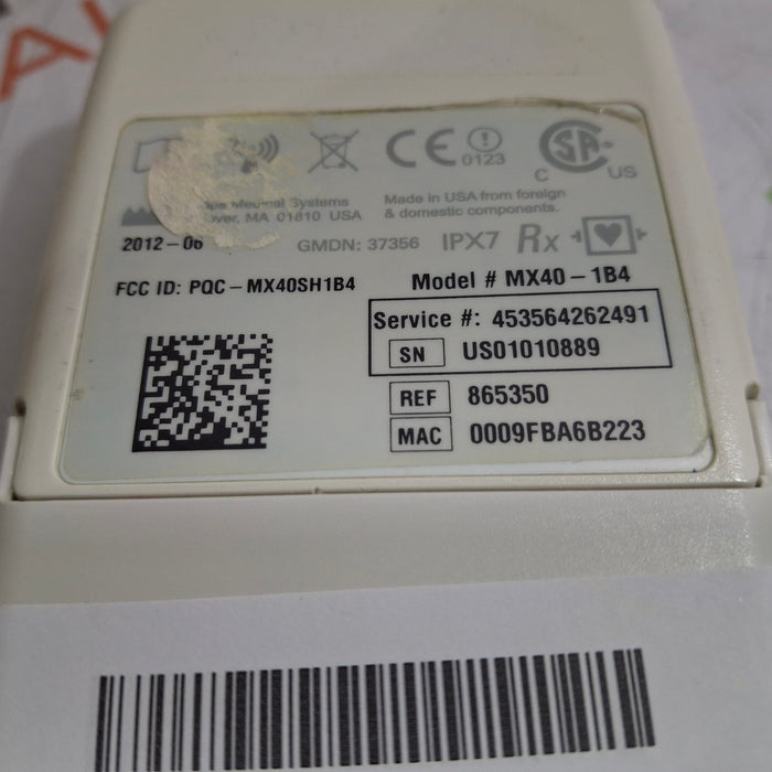 Philips MX40 1.4 ECG 865350 Telemetry Transmitter