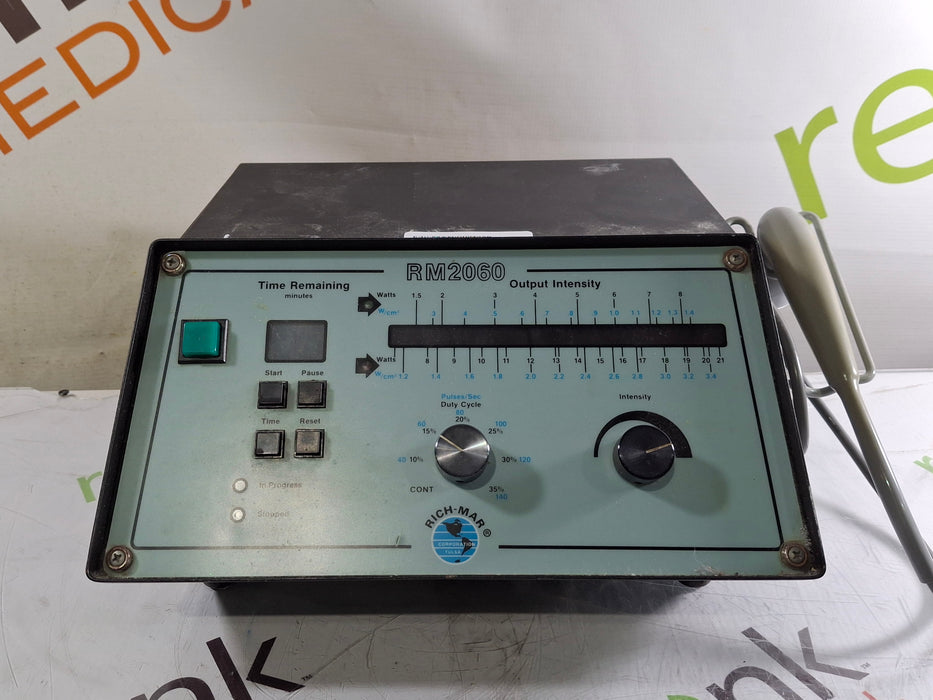 RichMar RichMar RM2060 Ultrasound Therapy Unit Fitness and Rehab Equipment reLink Online