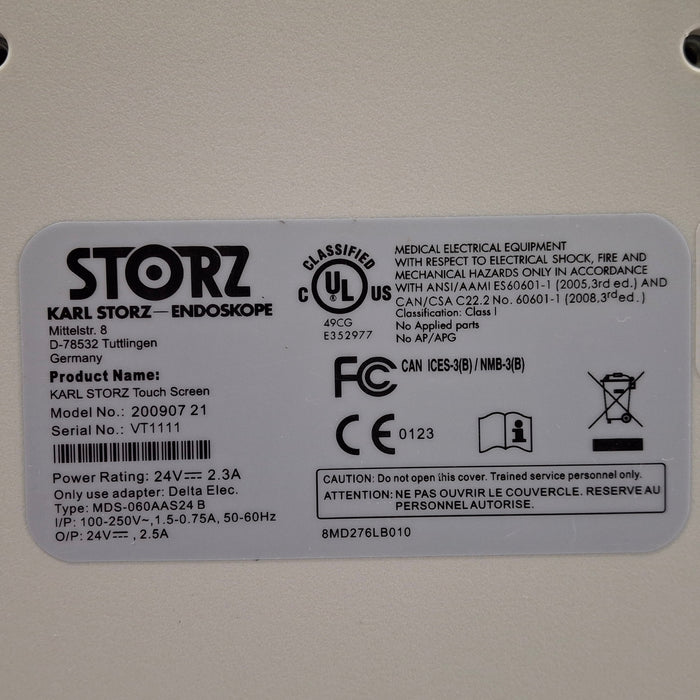 Karl Storz Karl Storz 200907 21 21" HD Touchscreen Display Rigid Endoscopy reLink Online