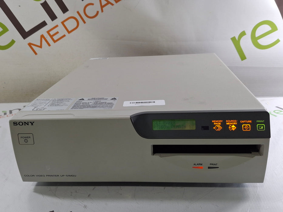 Sony Sony UP-51MDU Color Video Printer Computers Tablets & Networking reLink Online
