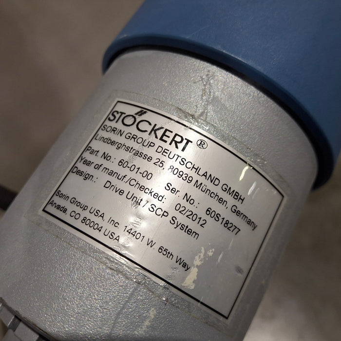 Stockert 60-03-75 SCPC System