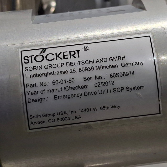 Stockert 60-03-75 SCPC System