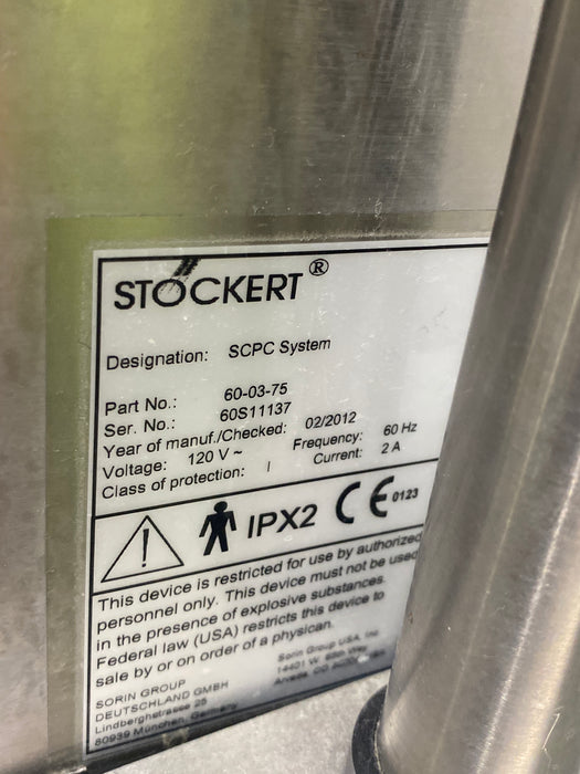 Stockert 60-03-75 SCPC System