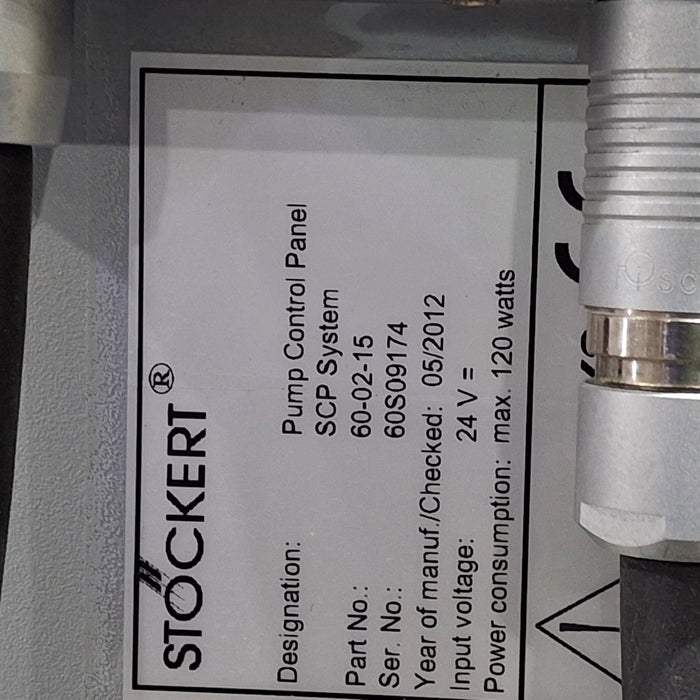 Stockert 60-03-75 SCPC System