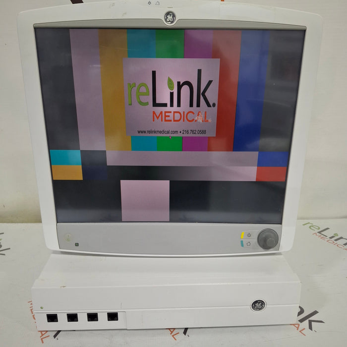 GE Healthcare GE Healthcare Carescape B850 CPU w/ D19KT Monitor Patient Monitors reLink Online