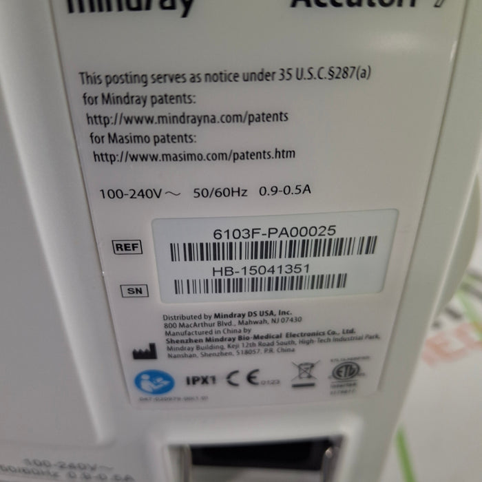 Mindray Accutorr 7 Vital Signs Monitor