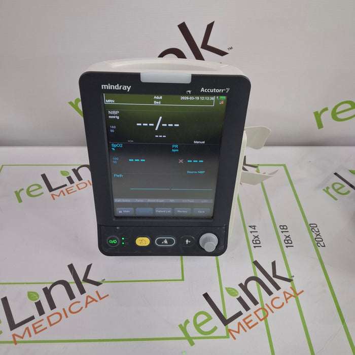 Mindray Mindray Accutorr 7 Vital Signs Monitor Patient Monitors reLink Online