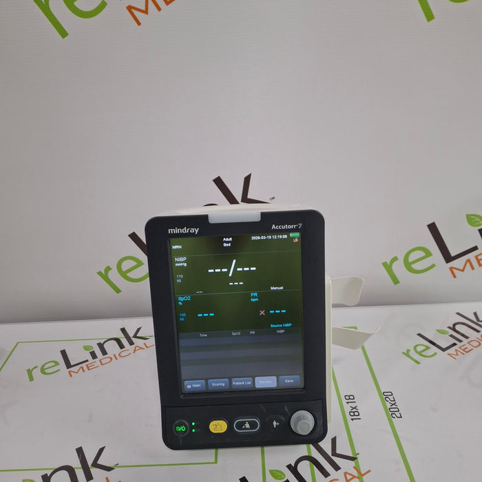 Mindray Mindray Accutorr 7 Vital Signs Monitor Patient Monitors reLink Online