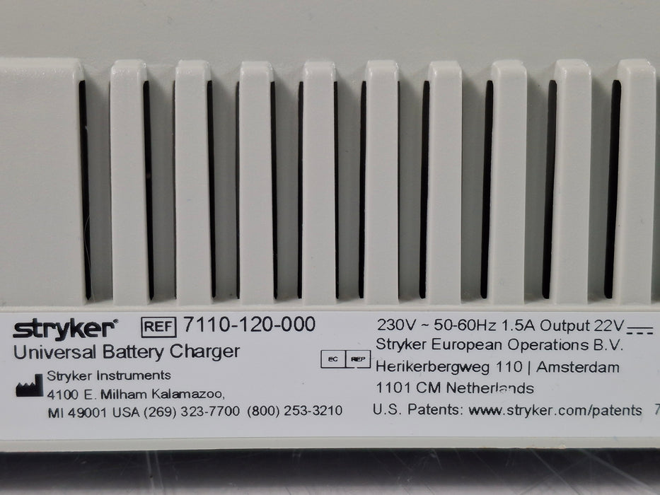 Stryker 7110-120-000 Battery Charger