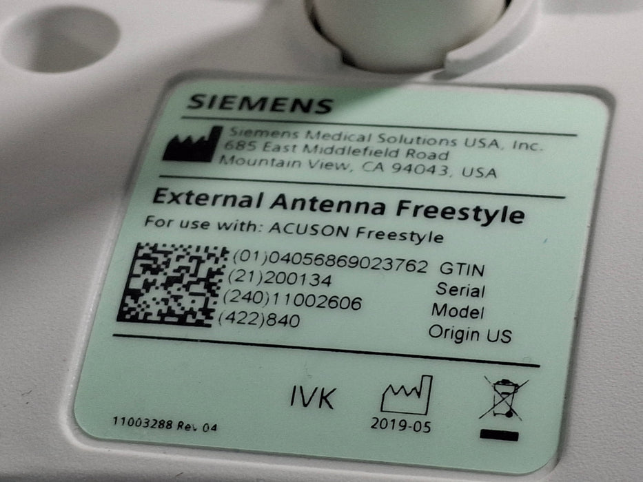 Siemens Acuson Freestyle Ultrasound