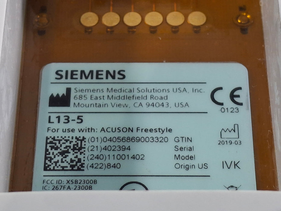 Siemens Acuson Freestyle Ultrasound