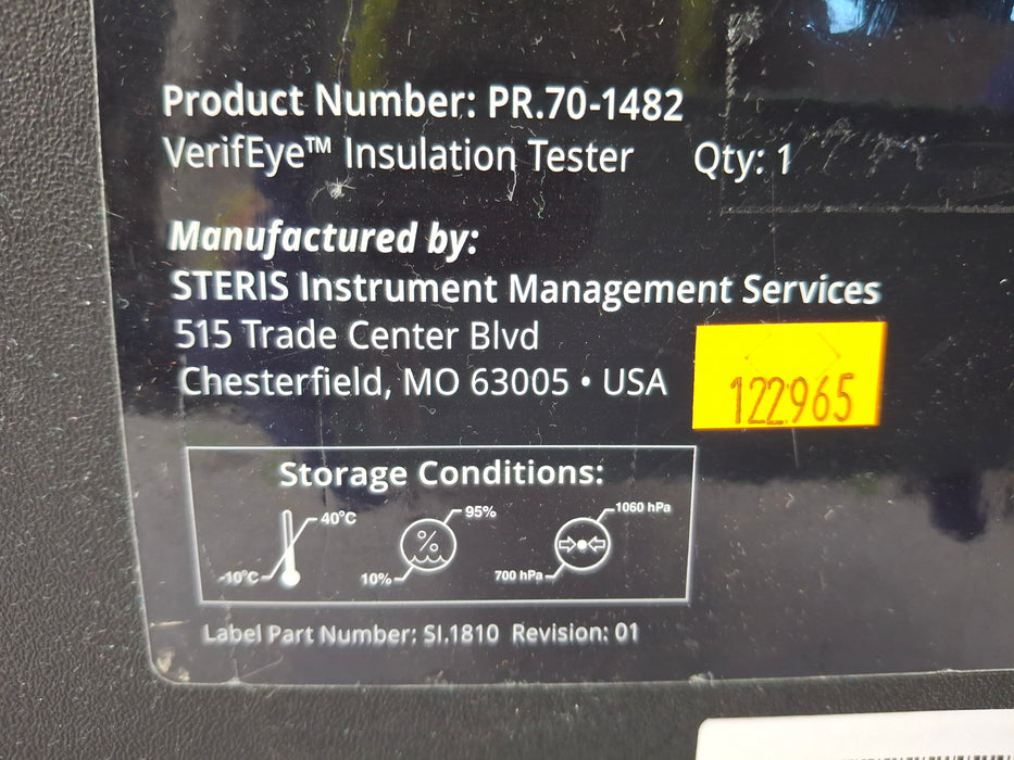 Steris VerifEye 70-1481 Insulation Tester