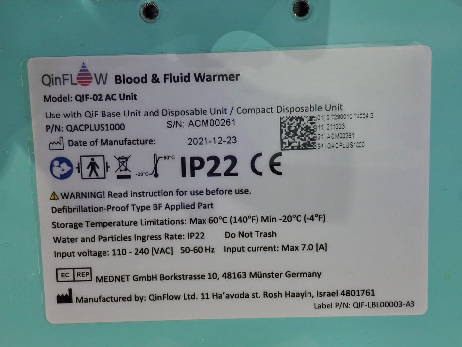 MEDNET GmbH QinFlow QIF-02 AC Unit